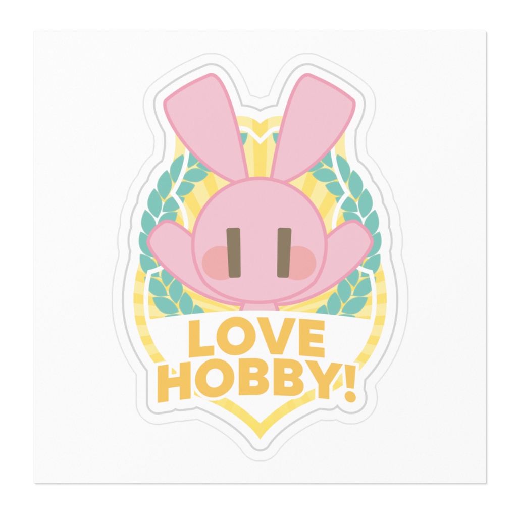 LOVE HOBBY!ステッカー