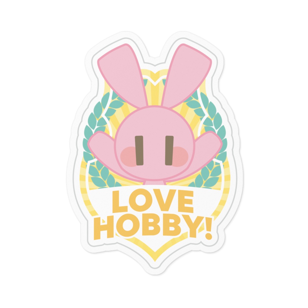 LOVE HOBBY!ステッカー