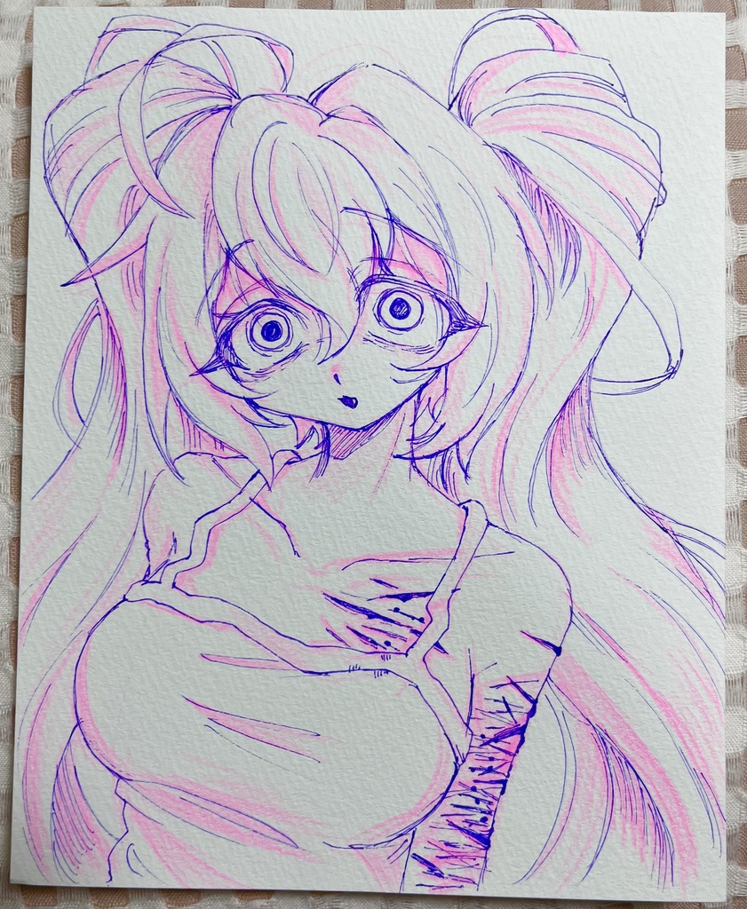 くるみ子ドローイング