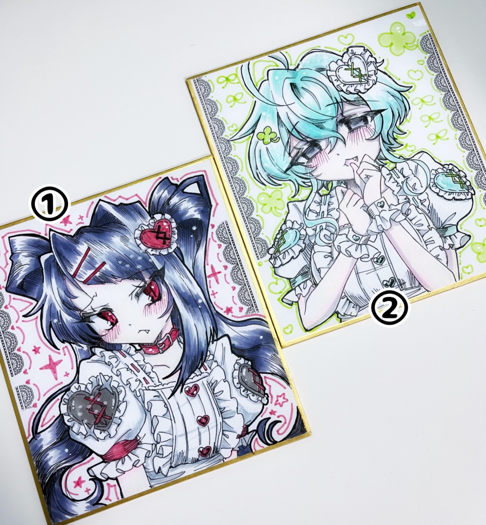 ミニ色紙