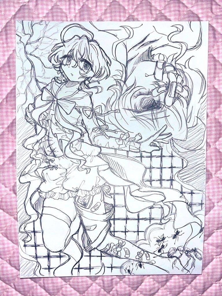 アナログイラスト 慈子ちゃん