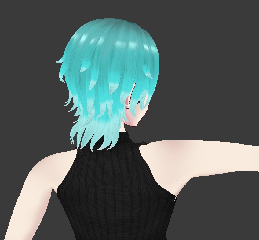 Hair Color w/ texture: Arctic Ombre