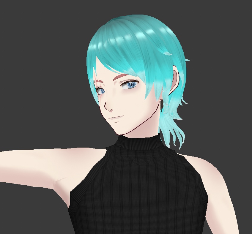 Hair Color w/ texture: Arctic Ombre