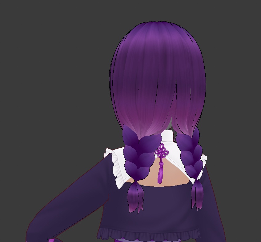 Hair Color w/Texture: Purple Haze