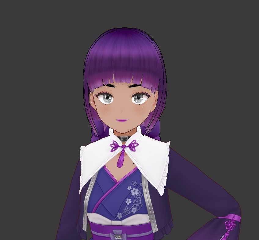 Hair Color w/Texture: Purple Haze