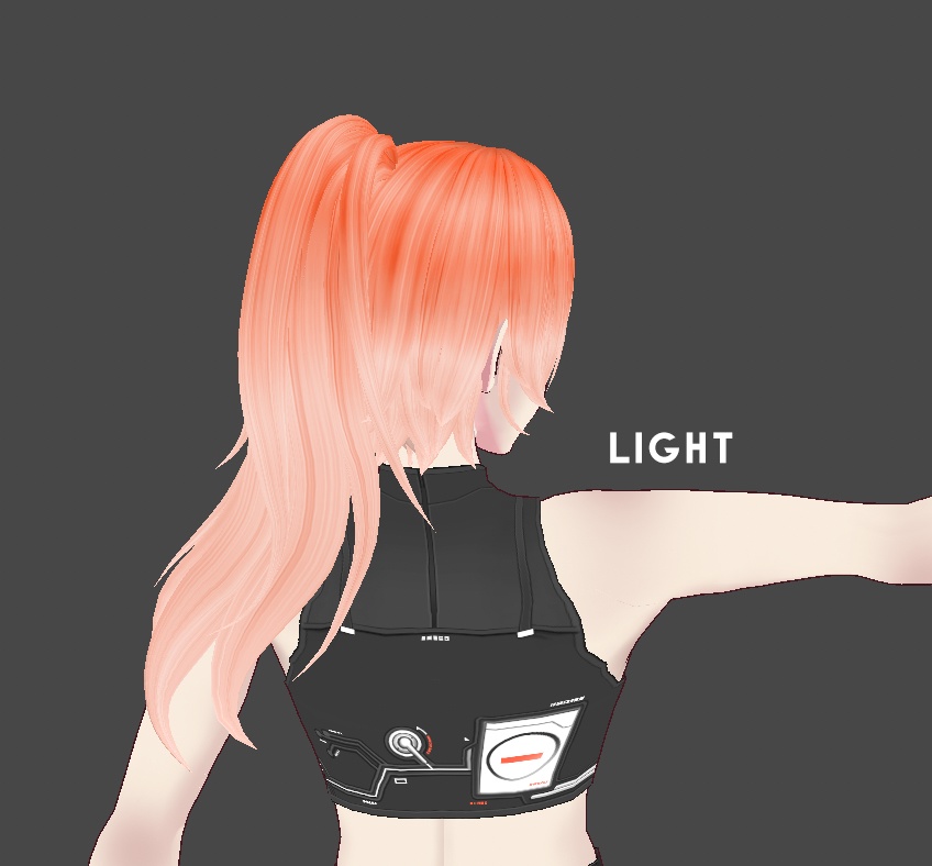 FREE Hair color w/texture: Orange Sunset