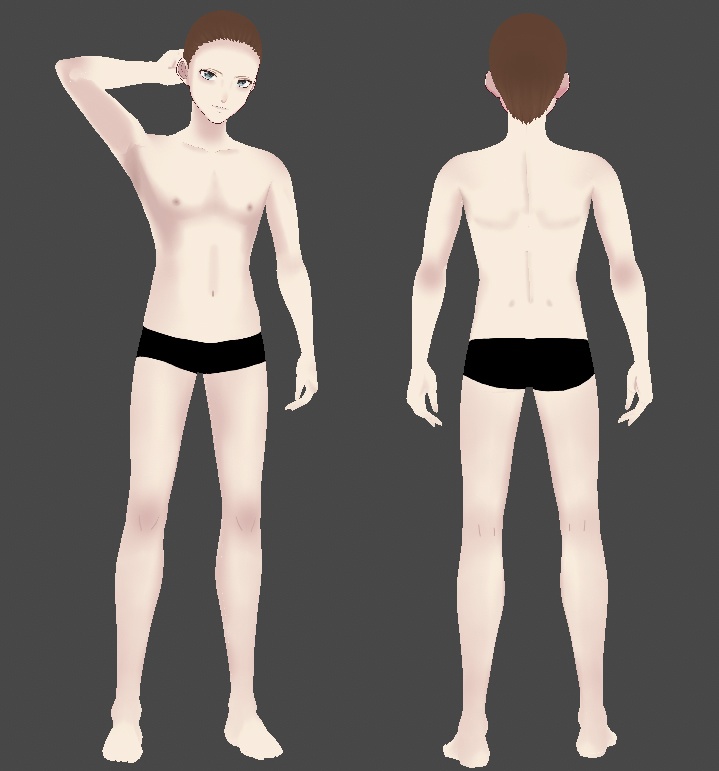 Skin Texture: Pale / Male