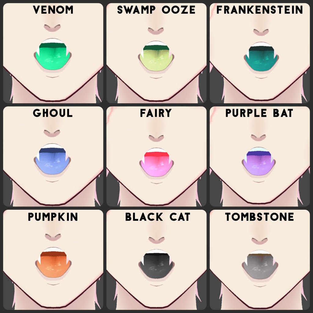 Realistic Tongue Texture: Monster Mash