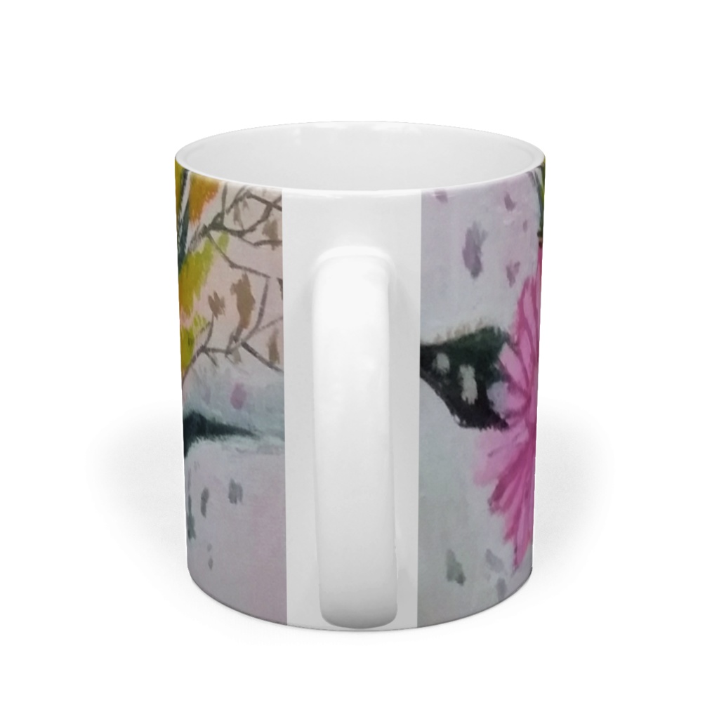 花のマグカップ2