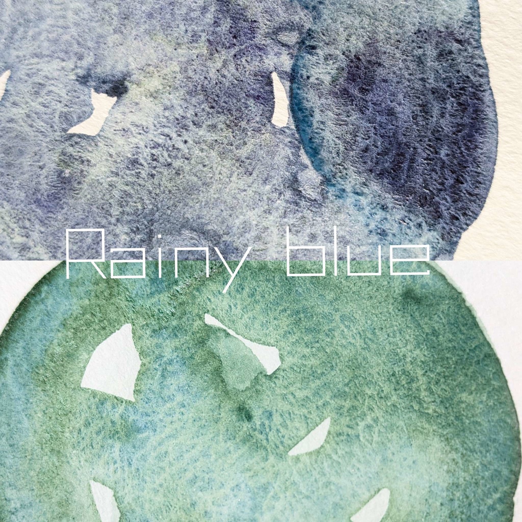 【9月】Rainy blue(2色セット)