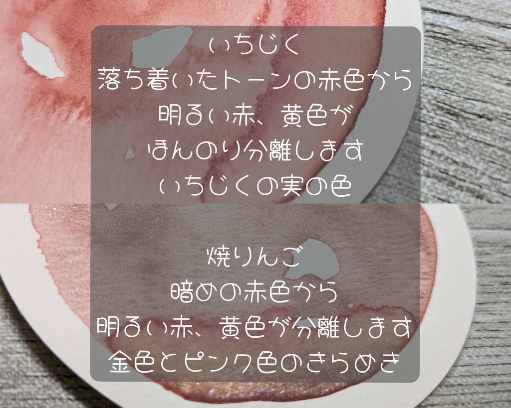 【9月】秋果実(いちじく/焼りんご)2色セット⚠再販なし