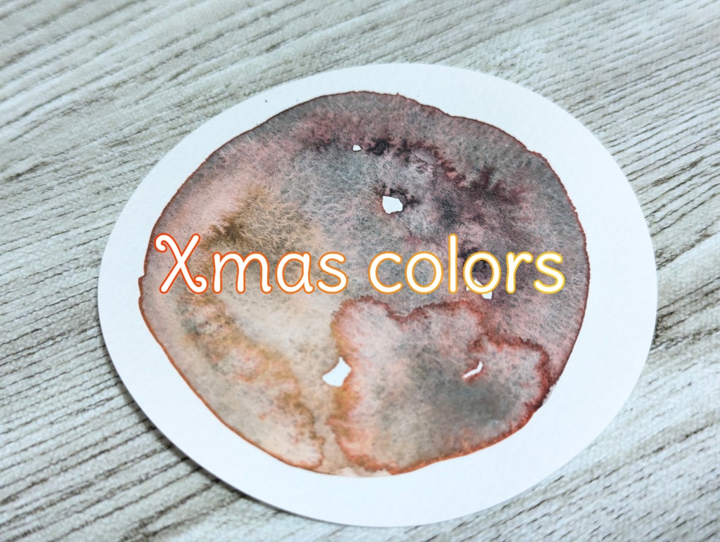 【11月】Xmas colors(2色セット)
