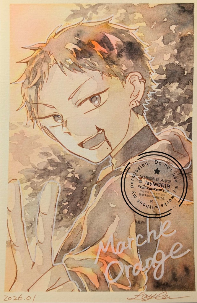 【インク原画】2026/01/12までの徒然