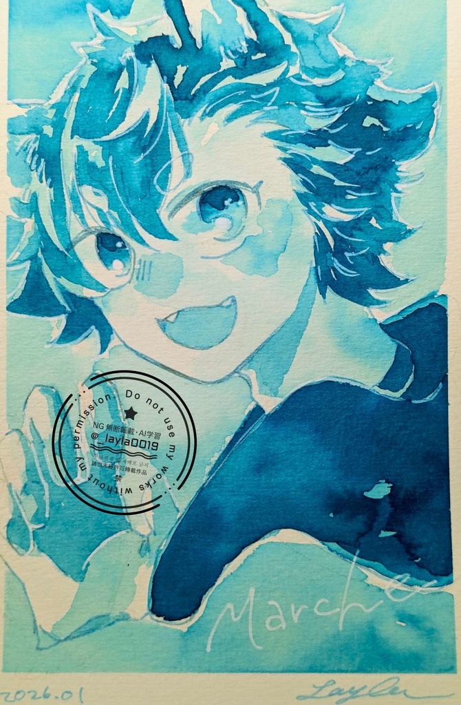 【インク原画】2026/01/23までの徒然