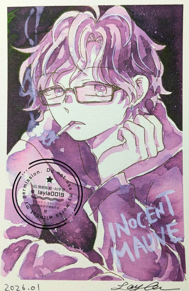 【インク原画】2026/01/23までの徒然