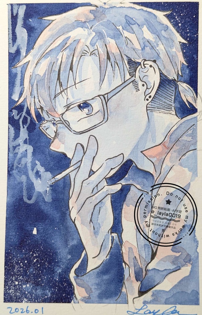 【インク原画】2026/01/23までの徒然