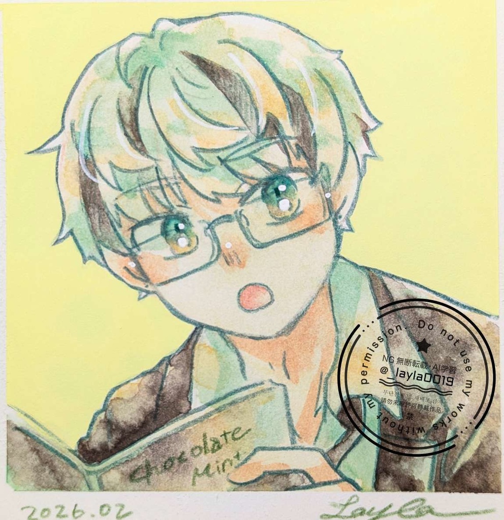 【水彩原画】2026/02/04までの徒然