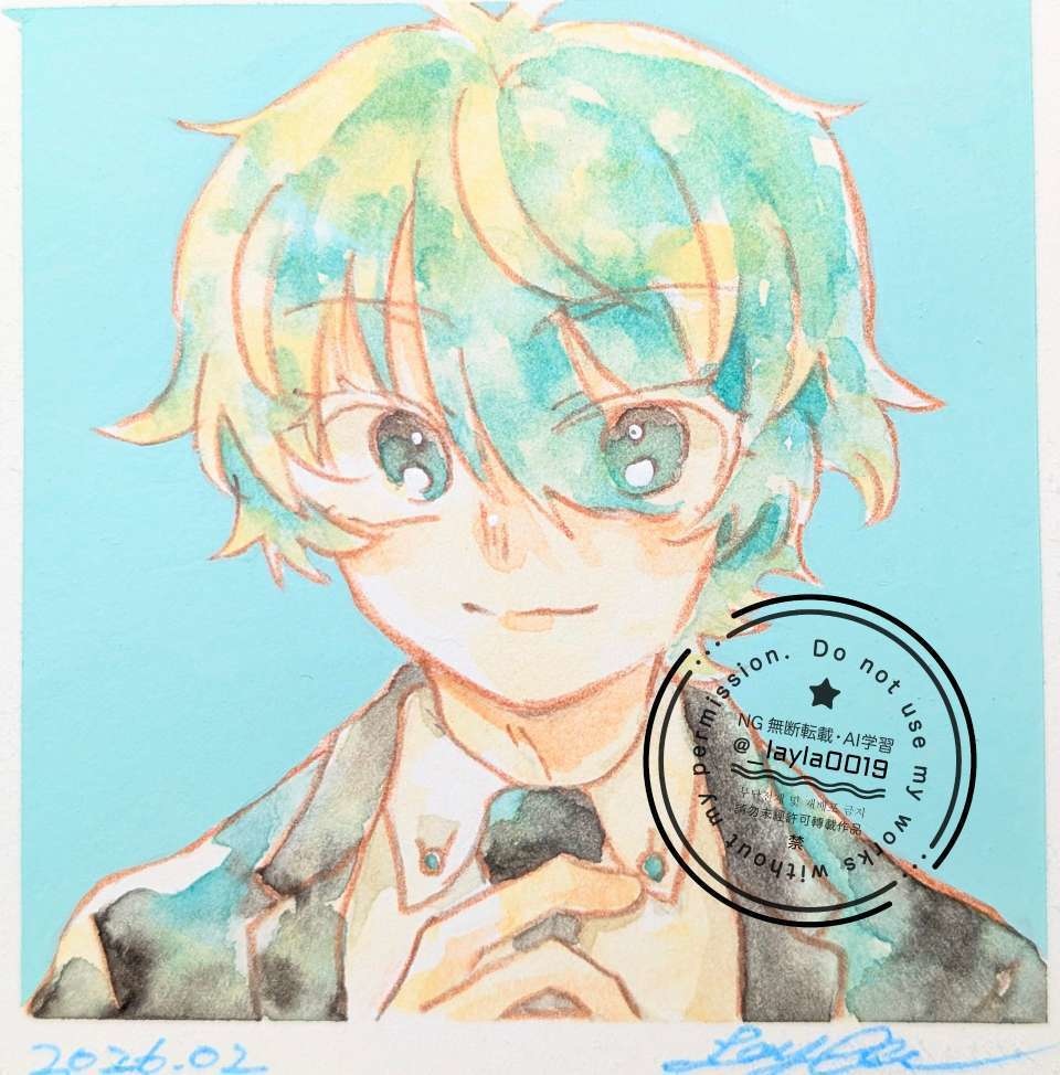 【水彩原画】2026/02/15までの徒然