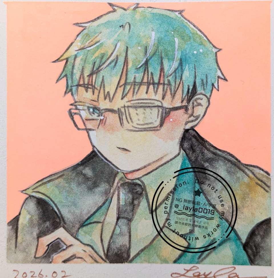 【水彩原画】2026/02/15までの徒然