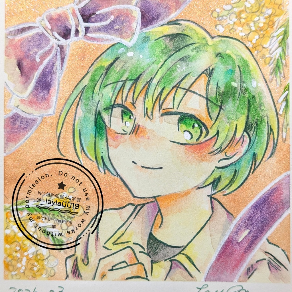 【水彩原画】3/21迄の徒然