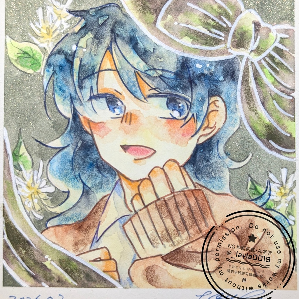 【水彩原画】3/21迄の徒然