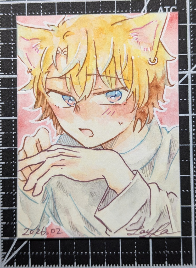 【5月】水彩お絵かきお蔵出し