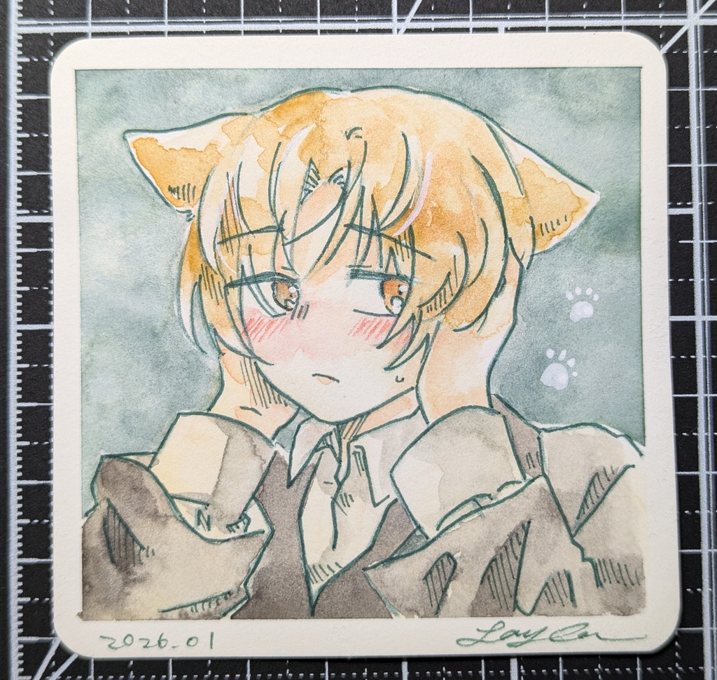 【5月】水彩お絵かきお蔵出し