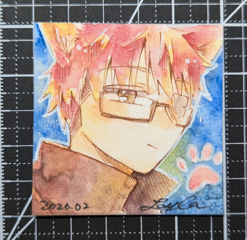 【5月】水彩お絵かきお蔵出し