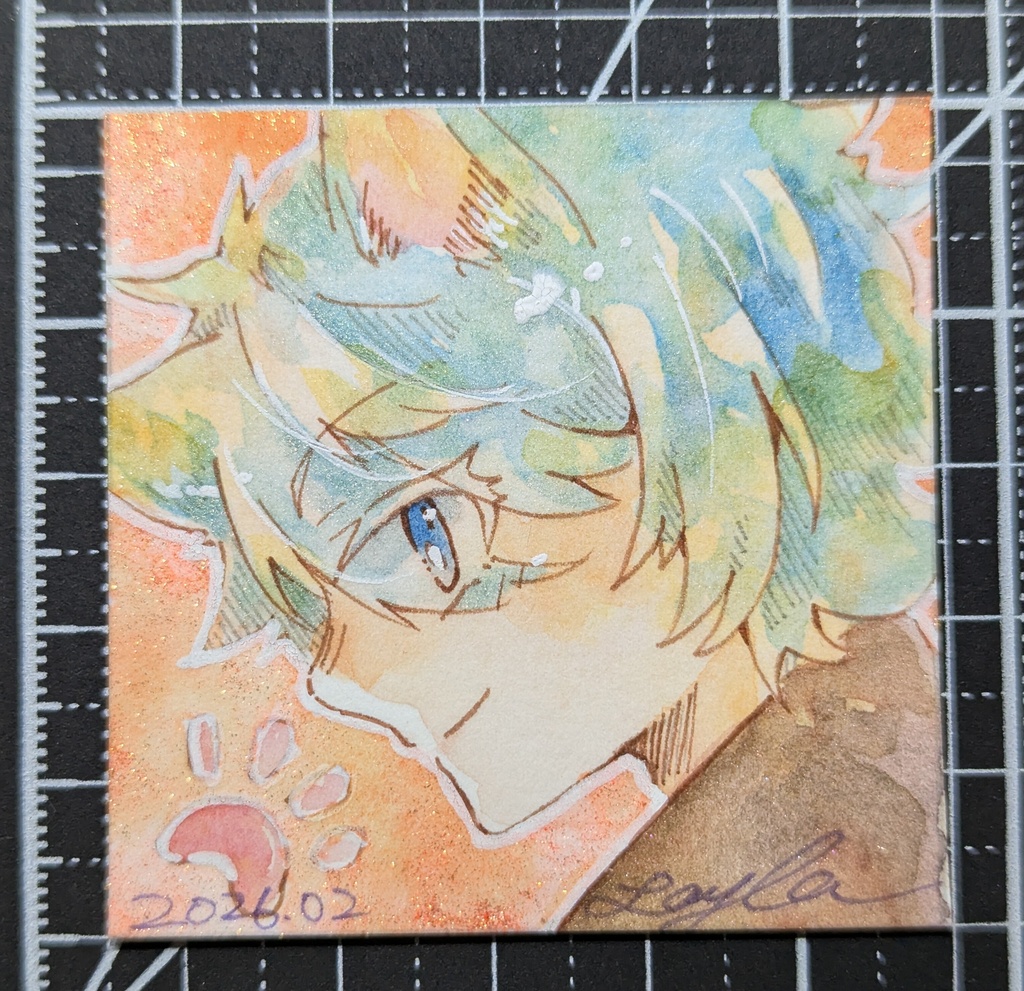 【5月】水彩お絵かきお蔵出し
