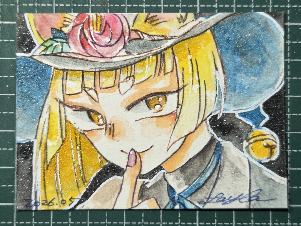【7月】水彩イラスト原画