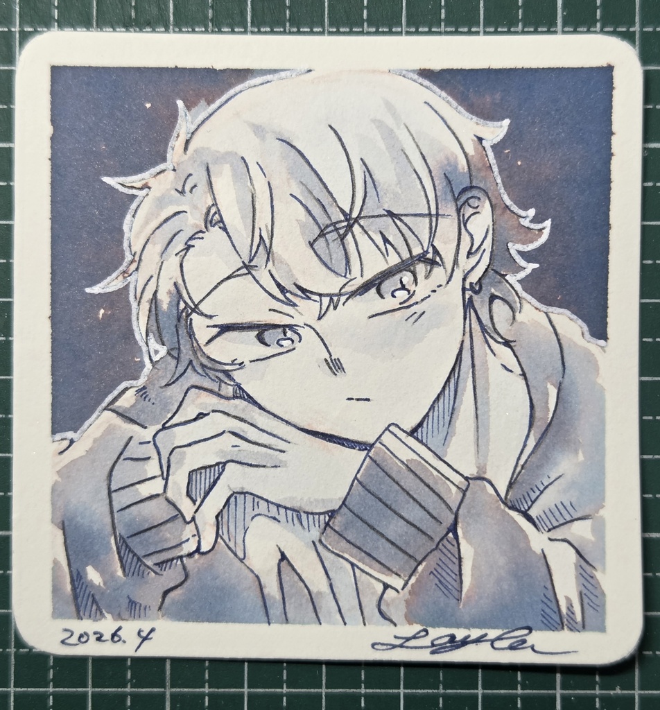 【7月】水彩イラスト原画