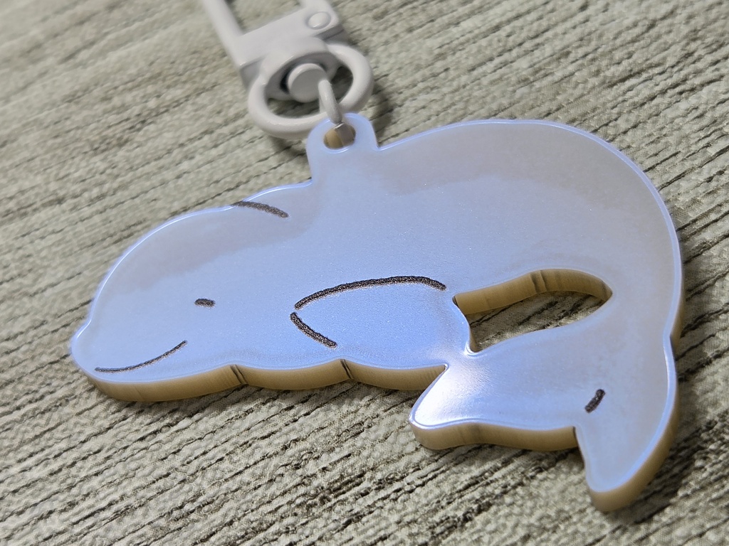 【海底遊覧巡回録】ベルーガのアクキー
