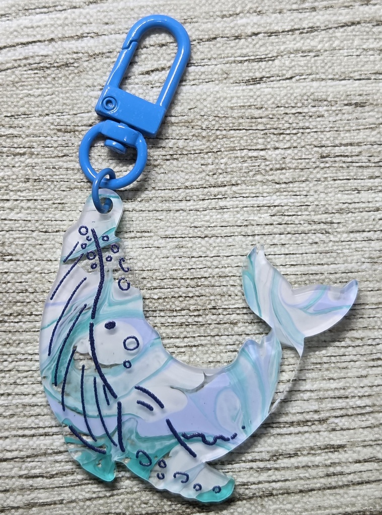 【海底遊覧巡回録】ザトウクジラのアクキー