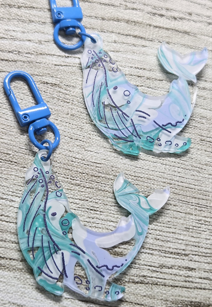 【海底遊覧巡回録】ザトウクジラのアクキー