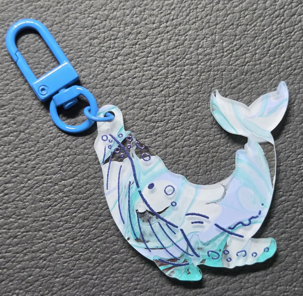 【海底遊覧巡回録】ザトウクジラのアクキー