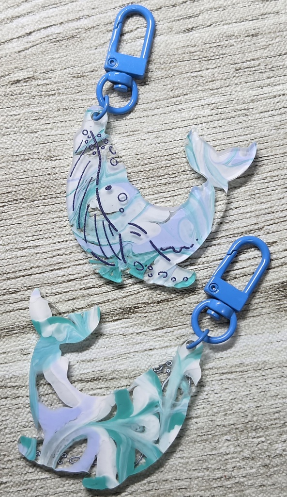 【海底遊覧巡回録】ザトウクジラのアクキー