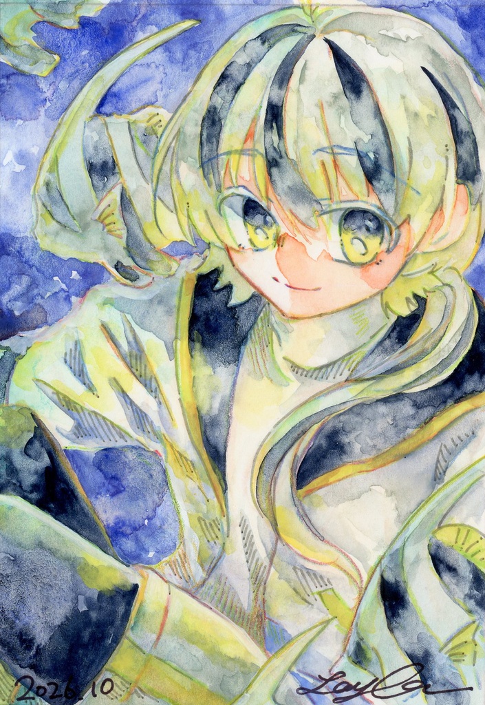 【海底遊覧巡回録】水彩原画