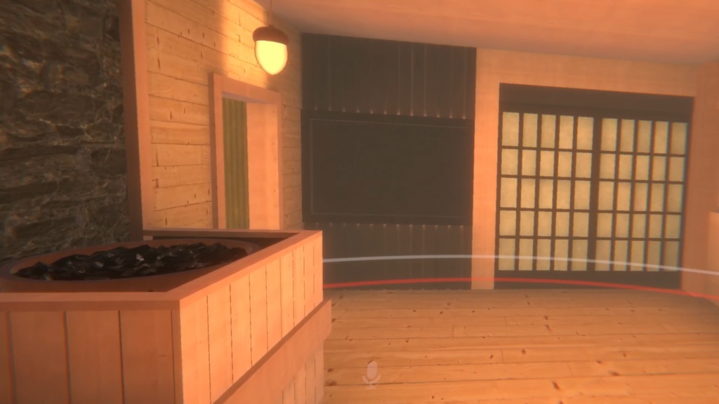 【VRChat温泉ワールド】BOOTH_Onsen01『ひのきの湯』【PC対応】