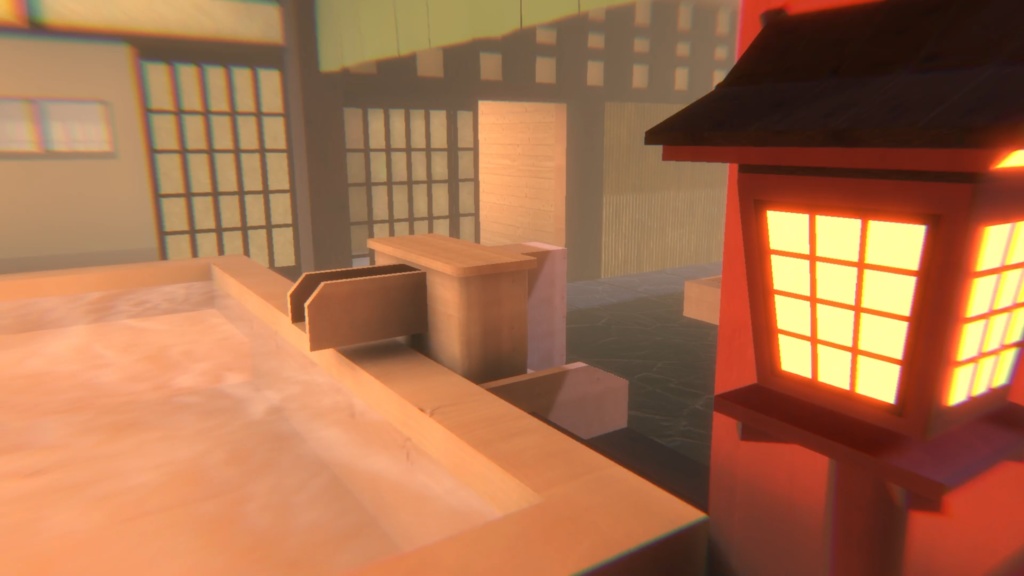 【VRChat温泉ワールド】BOOTH_Onsen01『ひのきの湯』【PC対応】