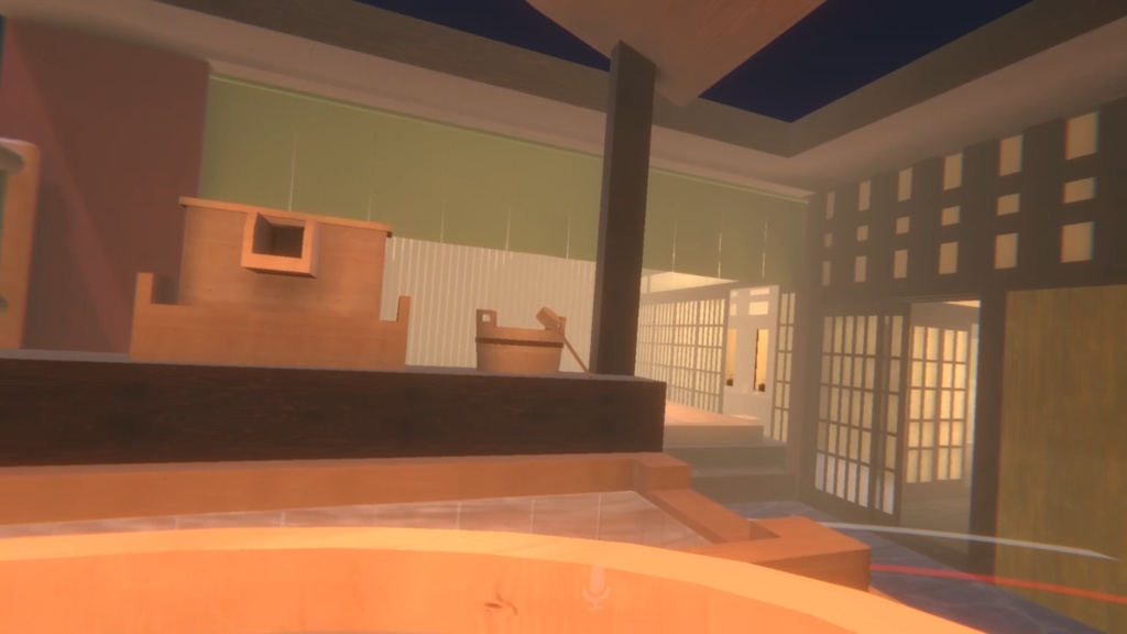 【VRChat温泉ワールド】BOOTH_Onsen01『ひのきの湯』【PC対応】