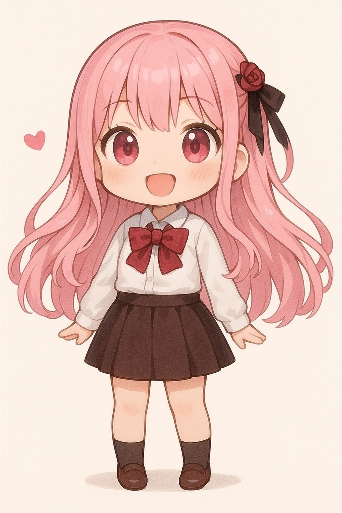 ミニキャラver. 全身ポストカード