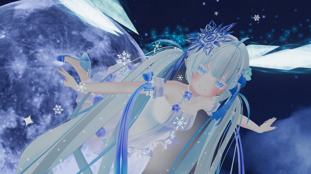 フローラルワンピ【6アバター対応】VRChat衣装