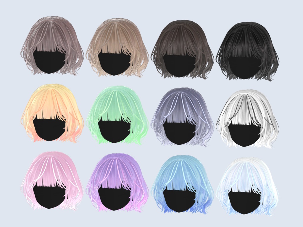 ふんわりショートボブ【VRChat】