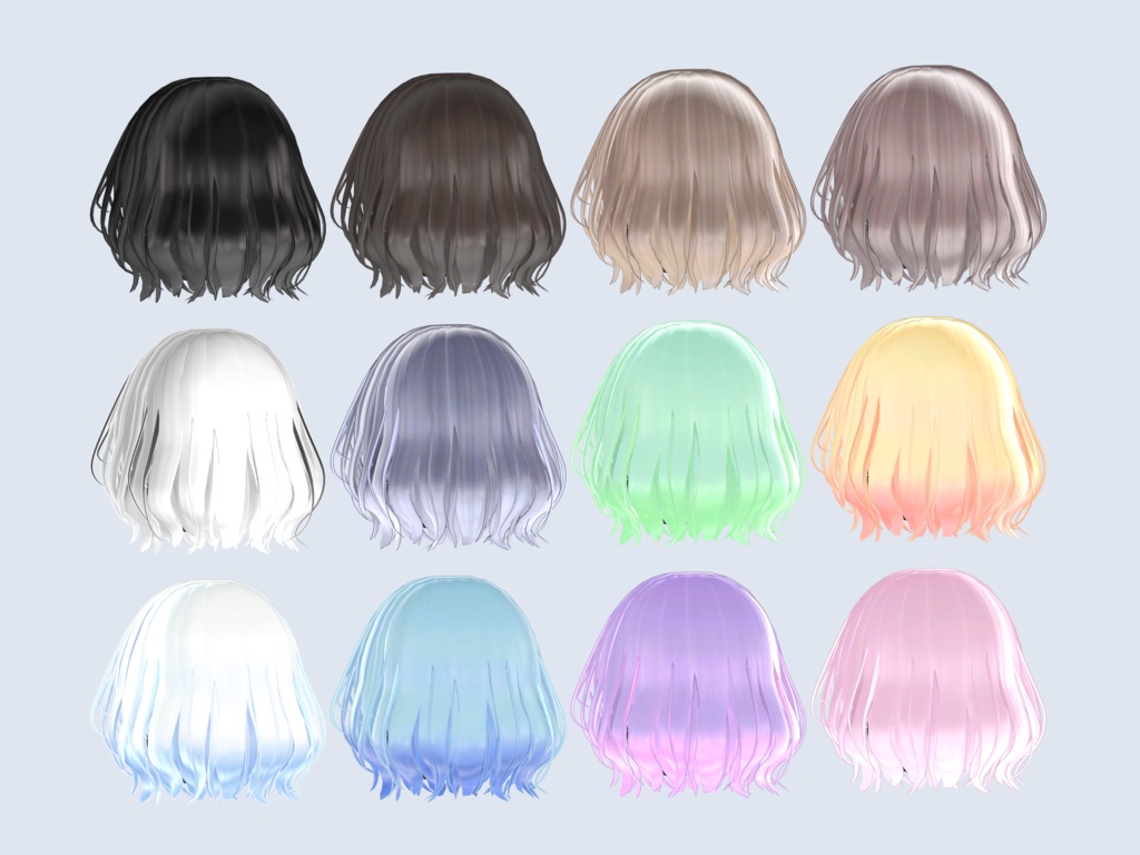 ふんわりショートボブ【VRChat】