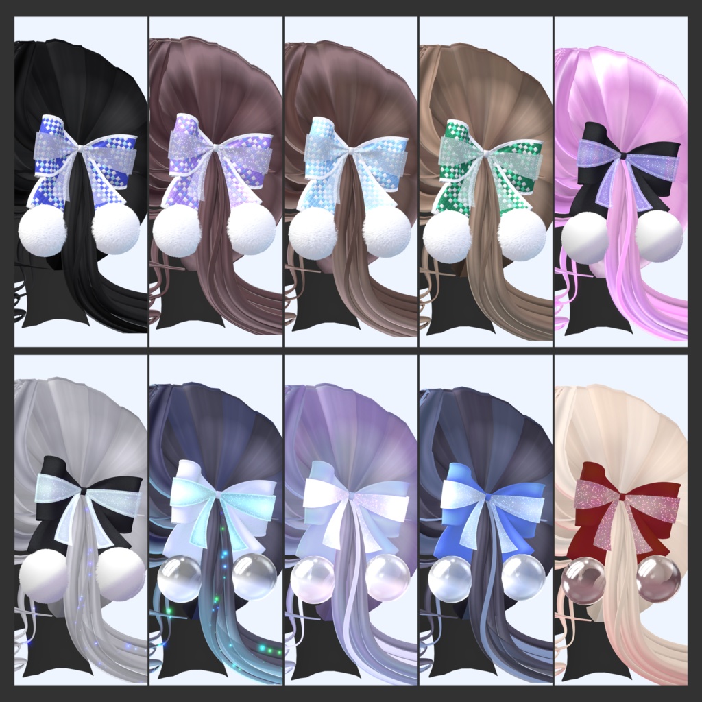 SparkleCurledTwin【VRChat】