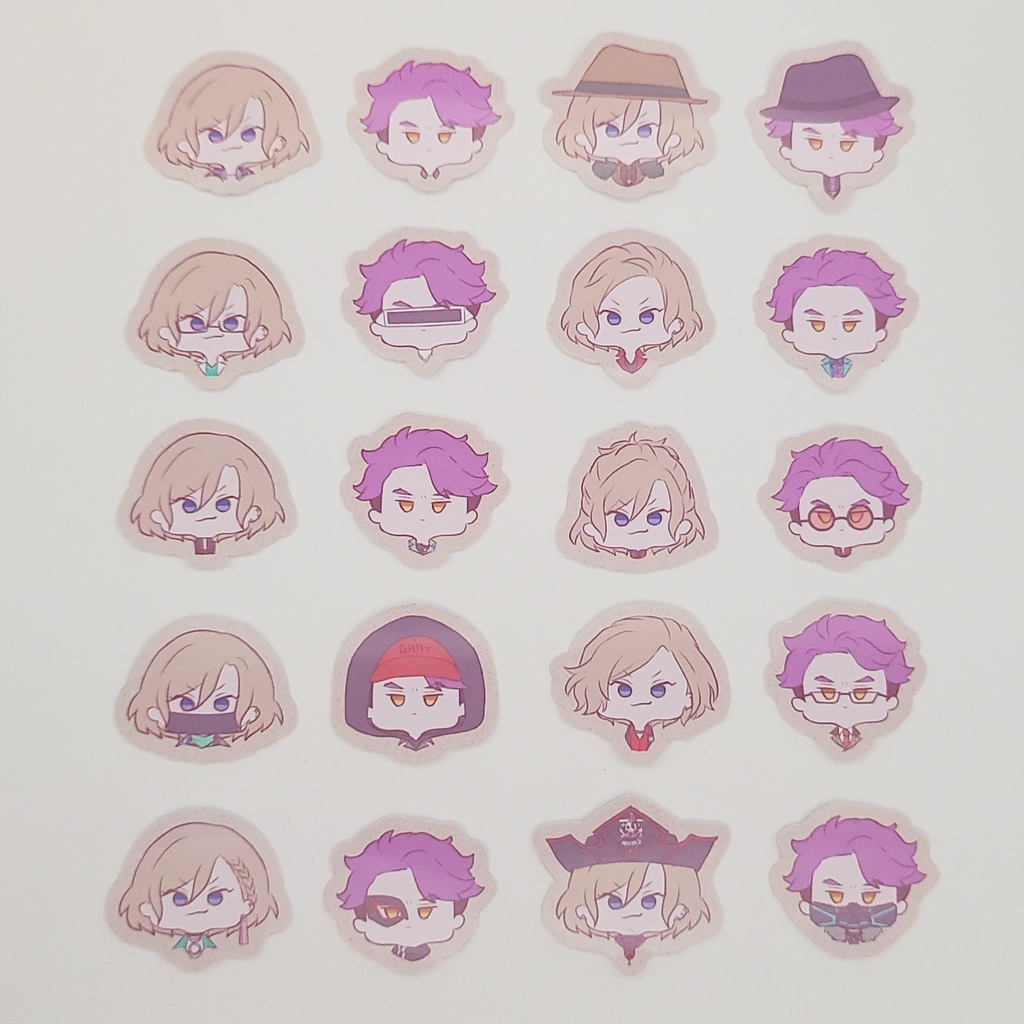 クッキー風味摂兵＆公演派生フレークシールセット