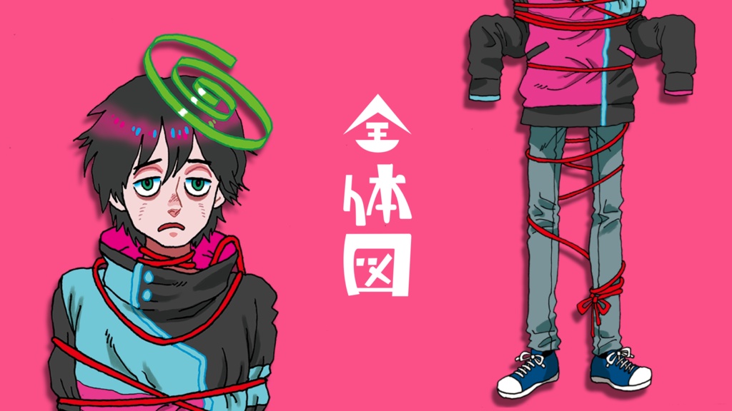 悪嘘トヰ ぐるぐるアクリルスタンド