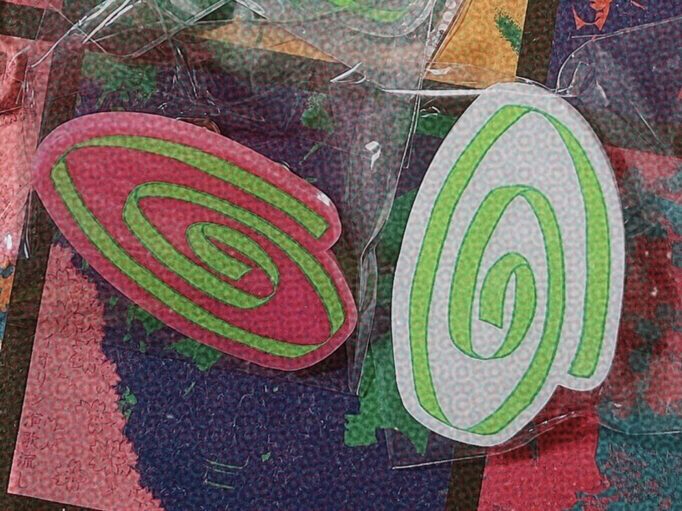 【受注生産】ぐるぐるアクリルバッヂ