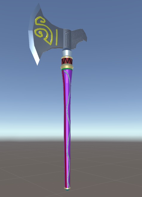 【3Dモデル】アックス