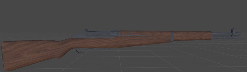 【3Dモデル】M1Garand